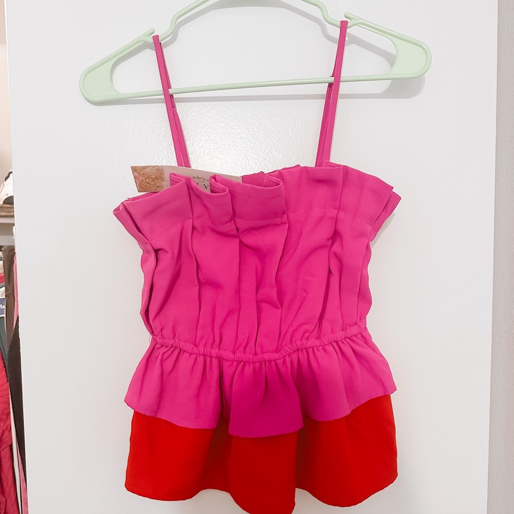Ruffle Barbie top